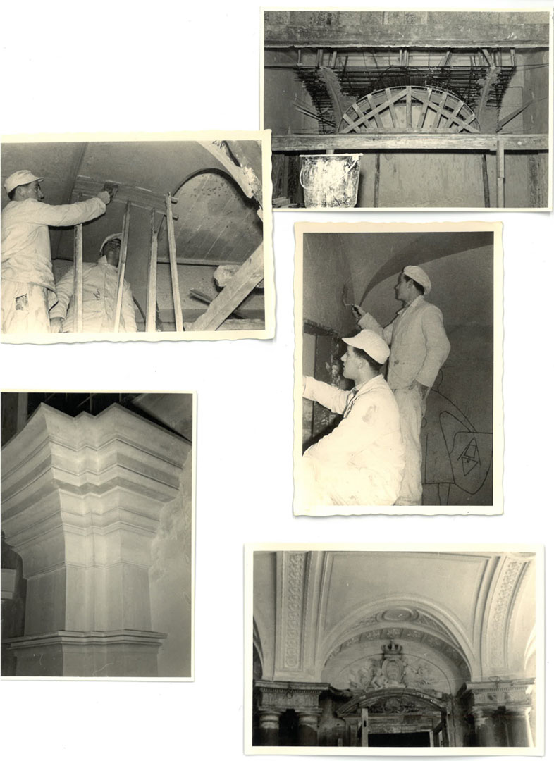 Horn Maler und Stuckateure Firmengeschichte Collage