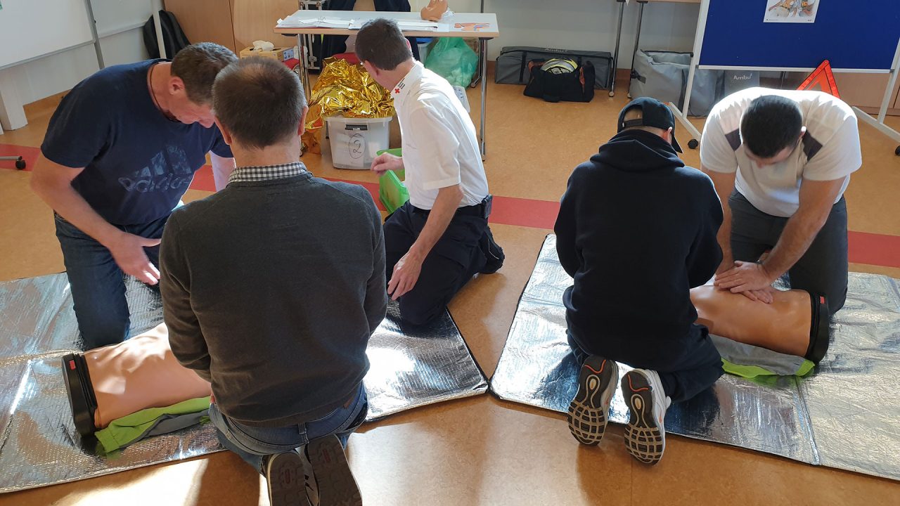 Erste Hilfe Lehrgang Maler Stuckateure Horn 02