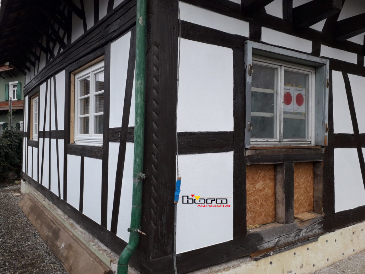 Fachwerksanierung Stuckateurhandwerk Horn Maler Stuckateure Schwarzwald 03