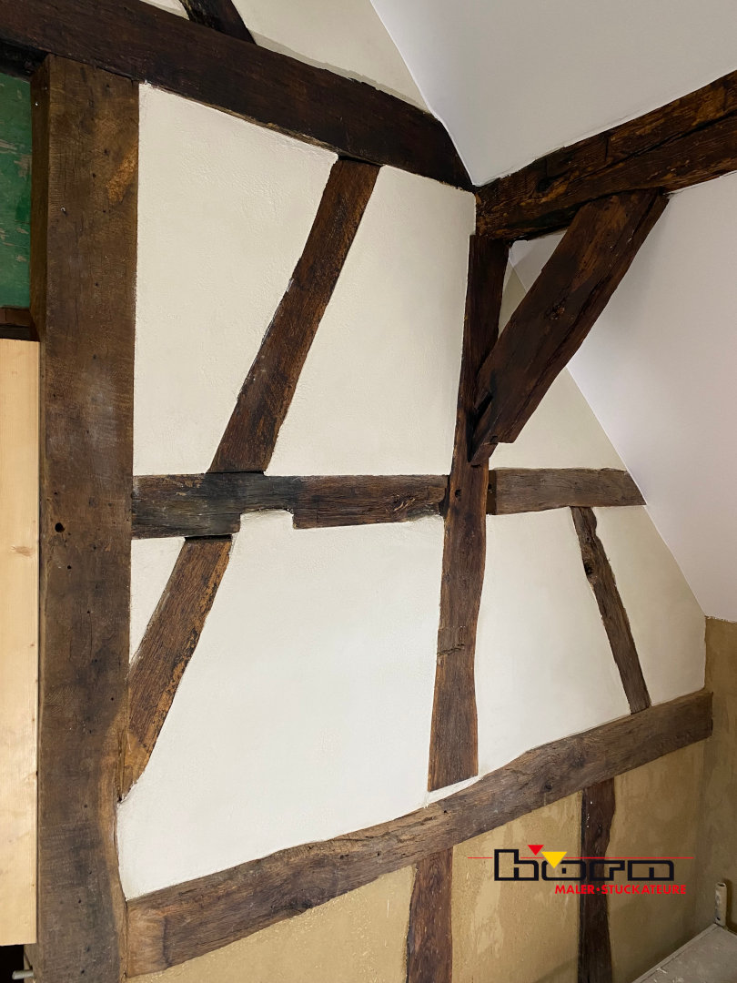 Fachwerksanierung Stuckateurhandwerk Horn Maler Stuckateure Schwarzwald 07