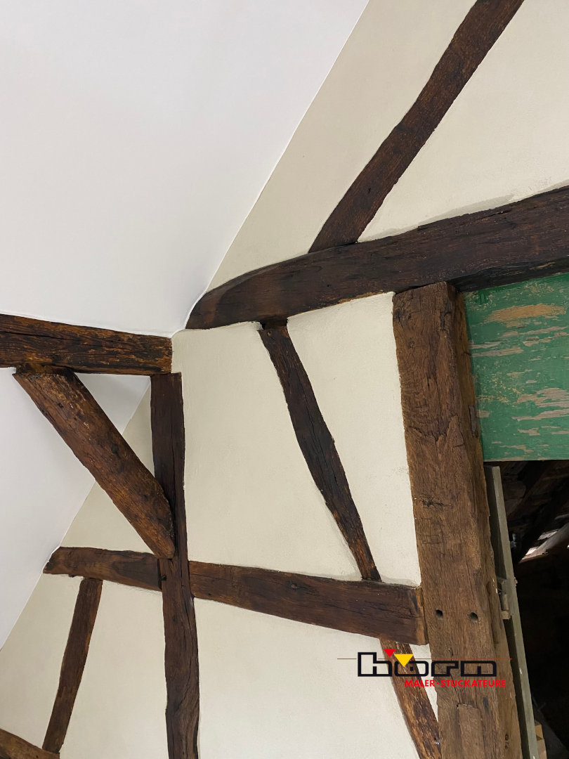 Fachwerksanierung Stuckateurhandwerk Horn Maler Stuckateure Schwarzwald 08