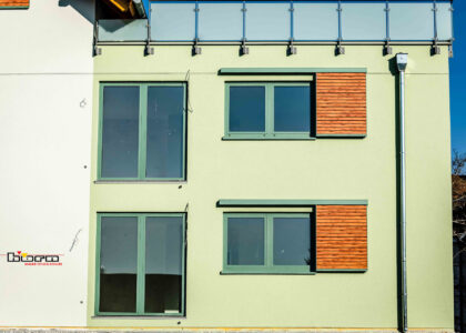 Fassadengestaltung Fassade Farbe Putz Holzschutz 01